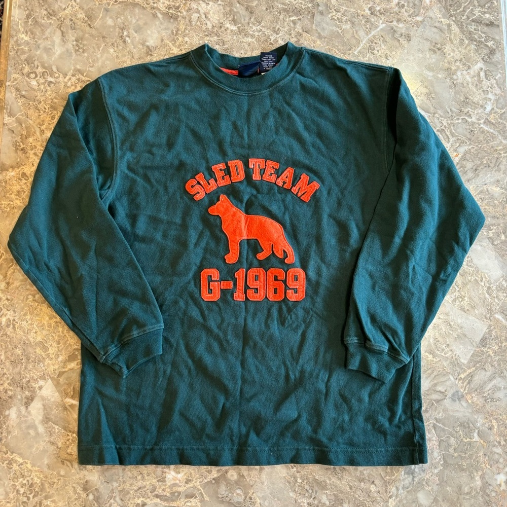 Vintage GAP “Sled Team 1969” Long Sleeve